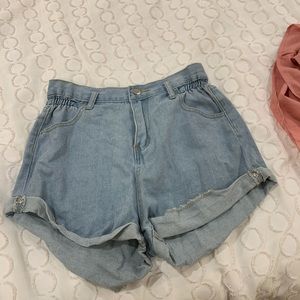 Jean shorts
